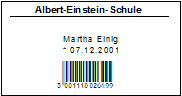 Das Ausweisformat „Bibliotheksausweis (mit Passfoto)“
